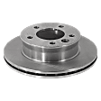 2006 Dodge Sprinter 2500 - 4-Wheel Set Front and Rear Brake Disc and Pad Kit, Plain Surface, 5 Lugs, Front-284.48 mm/Rear-272.03 mm, Front-Organic/Rear-Semi-Metallic, 2.7L 5Cyl, Pro-Line Series  Includes (4) Disc and (2) Pad Set