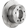 2006 Dodge Sprinter 2500 - 4-Wheel Set Front and Rear Brake Disc and Pad Kit, Plain Surface, 5 Lugs, Front-284.48 mm/Rear-272.03 mm, Front-Organic/Rear-Semi-Metallic, 2.7L 5Cyl, Pro-Line Series  Includes (4) Disc and (2) Pad Set