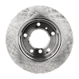 2006 Dodge Sprinter 2500 - 4-Wheel Set Front and Rear Brake Disc and Pad Kit, Plain Surface, 5 Lugs, Front-284.48 mm/Rear-272.03 mm, Front-Organic/Rear-Semi-Metallic, 2.7L 5Cyl, Pro-Line Series  Includes (4) Disc and (2) Pad Set