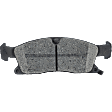 2-Wheel Set Front Brake Disc and Pad Kit, Plain Surface 329.95 mm Pro-Line Series, Includes (1) Brake Pad Set and (2) Brake Disc