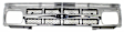 1993 Chevrolet S10 EL - 3-Piece Kit Grille, Painted Silver,  Includes (2) Corner Light and (1) Grille Assembly