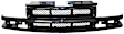 3-Piece Kit Grille Black, Includes (1) Grille Assembly and (2) Turn Signal Light