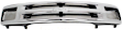 1997 Chevrolet S10 Base - 3-Piece Kit Grille Shell, Chrome, For Models Without Sport Package, With Sealed Beam Headlights,  Includes (2) Corner Light and (1) Grille Assembly