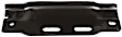 1994-2002 Ford F-350 - 6-Piece Kit, Front Bumper, Chrome, Includes (1) Bumper, (2) Bumper Bracket, and (3) Bumper Trim