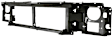 6-Piece Kit Grille Chrome Shell with Painted Gray Insert, Includes (1) Grille Assembly, (1) Header Panel, (2) Headlight, and (2) Headlight Door