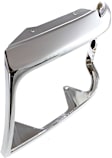 6-Piece Kit Grille Chrome Shell with Painted Gray Insert, Includes (1) Grille Assembly, (1) Header Panel, (2) Headlight, and (2) Headlight Door