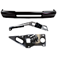 3-Piece Kit, Front Bumper, Painted Black, Includes (1) Bumper and (2) Bumper Bracket