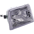 1997 Ford Ranger - 5-Piece Kit Header Panel,  Includes (2) Corner Light, (1) Header Panel, and (2) Headlight