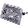 1997 Ford Ranger - 5-Piece Kit Header Panel,  Includes (2) Corner Light, (1) Header Panel, and (2) Headlight
