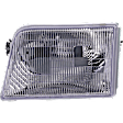 1996 Ford Ranger - 8-Piece Kit Header Panel, Standard Cab Pickup,  Includes (2) Corner Light, (3) Grille Assembly, (1) Header Panel, and (2) Headlight