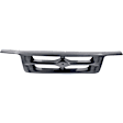 1996 Ford Ranger - 8-Piece Kit Header Panel, Standard Cab Pickup,  Includes (2) Corner Light, (3) Grille Assembly, (1) Header Panel, and (2) Headlight
