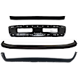 4-Piece Kit, Front Bumper, Painted Black, Includes (1) Bumper, (2) Bumper Cover, and (1) Valance