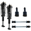 6-Piece Kit Front Suspension Kit, Includes (2) Ball Joint, (2) Loaded Strut, and (2) Sway Bar Link