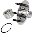 2004 Mercury Mountaineer - 6-Piece Kit Front and Rear Suspension Kit,  Includes (2) Axle Assembly, (2) Loaded Strut, and (2) Wheel Hub Repair Kit
