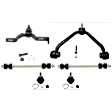8-Piece Kit Front Suspension Kit, Includes (2) Ball Joint, (2) Control Arm, (2) Sway Bar Link, and (2) Tie Rod End