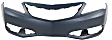 2015 Acura ILX - 5-Piece Kit Driver and Passenger Side Halogen Headlight, With bulb(s), OE Replacement,  Includes (1) Bumper Cover, (1) Fog Light, and (2) Headlight