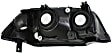 5-Piece Kit, Front Primed Bumper Cover, Includes (1) Bumper Cover, (2) Fog Light, and (2) Headlight