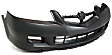 3-Piece Kit, Front Primed Bumper Cover, Includes (1) Bumper Cover and (2) Fog Light
