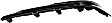 2017 Acura TLX Base - 3-Piece Kit Front Primed Bumper Cover,  Includes (1) Bumper Cover and (2) Fog Light Trim