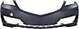 2017 Acura TLX Base - 3-Piece Kit Front Primed Bumper Cover,  Includes (1) Bumper Cover and (2) Fog Light Trim