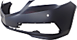 2017 Acura TLX Base - 3-Piece Kit Front Primed Bumper Cover,  Includes (1) Bumper Cover and (2) Fog Light Trim
