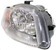 2006 Audi A4 Quattro - 2-Piece Kit Passenger Side Halogen Headlight, With bulb(s),  Automatic Transmission, OE Replacement, Sedan,  Includes (1) Fog Light and (1) Headlight