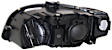 2006 Audi A4 Quattro - 2-Piece Kit Passenger Side Halogen Headlight, With bulb(s),  Automatic Transmission, OE Replacement, Sedan,  Includes (1) Fog Light and (1) Headlight