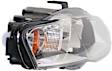 2006 Audi A4 Quattro - 2-Piece Kit Passenger Side Halogen Headlight, With bulb(s),  Automatic Transmission, OE Replacement, Sedan,  Includes (1) Fog Light and (1) Headlight