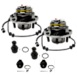 6-Piece Kit Suspension Kit, Includes (2) Wheel Hub and (4) Ball Joint