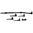 6-Piece Kit Front Suspension Kit, Includes (1) Tie Rod Adjusting Sleeve and (5) Tie Rod End