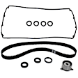 2-Piece Kit Timing Belt Kit, Water Pump Not Included Includes (1) Timing Belt Kit and (1) Valve Cover Gasket