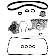 4-Piece Kit Timing Belt Kit, Water Pump Included, Includes (1) Timing Belt Kit, (1) Valve Cover Gasket, (1) Water Pump and (1) Oil Pump