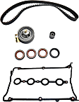 2-Piece Kit Timing Belt Kit, 1.8L, 4Cyl Water Pump Not Included, Includes (1) Timing Belt Kit and (1) Valve Cover Gasket