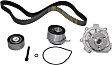 2015 Chevrolet Sonic - 2-Piece Kit Timing Belt Kit, GAS, Interference engine application, Water Pump Included, 1.8L 4Cyl,  Includes (1) Timing Belt Kit and (1) Valve Cover Gasket