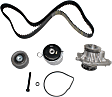 2015 Chevrolet Sonic - 2-Piece Kit Timing Belt Kit, GAS, Interference engine application, Water Pump Included, 1.8L 4Cyl,  Includes (1) Timing Belt Kit and (1) Valve Cover Gasket