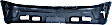 2005 Cadillac Escalade EXT - 3-Piece Kit Driver and Passenger Side HID/Xenon Headlight, Without bulb(s), OE Replacement,  Includes (1) Bumper Cover and (2) Headlight