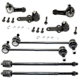 8-Piece Kit Front Suspension Kit, Includes (2) Ball Joint, (2) Sway Bar Link, and (4) Tie Rod End