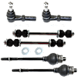 6-Piece Kit Front Suspension Kit, Includes (2) Sway Bar Link and (4) Tie Rod End