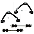 4-Piece Kit Front Suspension Kit, Includes (2) Control Arm and (2) Sway Bar Link