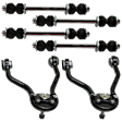6-Piece Kit Front Suspension Kit, Includes (2) Control Arm and (4) Sway Bar Link