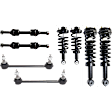 8-Piece Kit Front and Rear, Driver and Passenger Side Suspension Kit, Includes (4) Sway Bar Link and (4) Shock Absorber and Strut Assembly