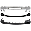 3-Piece Kit, Front Bumper, Chrome, Includes (1) Bumper, (1) Bumper Bracket, and (1) Bumper Cover