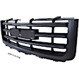 2012 GMC Sierra 1500 SLT - 4-Piece Kit Front Bumper, For Models With Towing Package, Chrome, Includes (1) Bumper, (1) Bumper Cover, (1) Grille Assembly, and (1) Valance