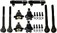 10-Piece Kit Suspension Kit, Includes (2) Tie Rod Adjusting Sleeve, (4) Tie Rod End and (4) Ball Joint
