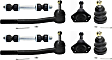 8-Piece Kit Front, Driver and Passenger Side Suspension Kit, Includes (2) Sway Bar Link, (2) Tie Rod End and (4) Ball Joint