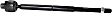 6-Piece Kit Front, Driver and Passenger Side Wheel Hub, With ABS, includes Inner and Outer Tie Rod Ends