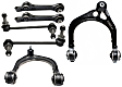 2018 Dodge Challenger - 6-Piece Kit Front, Driver and Passenger Side, Upper and Lower Control Arm Kit, RWD, Change Left & Right at Same Time, For Models Without Touring Suspension, Includes (4) Control Arm and (2) Sway Bar Link