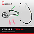 2008 Honda Pilot - 3-Piece Kit Power Steering Pump, 3.5L 6Cyl, Without Reservoir, Without Pulley,  Includes (1) Connectors, (1) Power Steering Pressure Line Hose Assembly, (1) Power Steering Pump