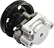 2004 Toyota Camry - 2-Piece Kit Power Steering Pump, Reservoir Not Included, With Press-On Pulley, Pump Stamped U13, With Seal Kit, 3.0L 6Cyl, Without Reservoir, With Pulley,  Includes (1) Power Steering Pressure Line Hose Assembly and (1) Power Steering Pump