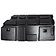 4-Piece Kit, Front, Upper Primed Bumper Cover, Includes (1) Bumper Bracket, (1) Bumper Cover, and (2) Bumper Retainer